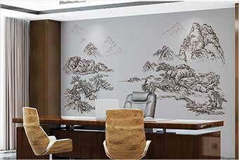 安顺森佰汇航空纤维墙咔（山水之间）